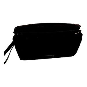 Vera Bradley black quilted wristlet or tri-fold wallet/clutch.